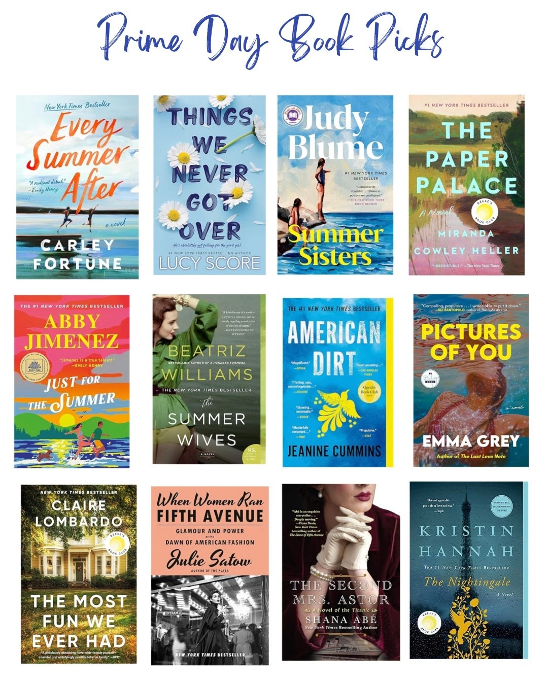 Most of these books are well under $10! If you are like me and love to feel an actual book at the pool or beach now is the time to stock up! 

#LTKSeasonal #LTKSaleAlert #LTKFindsUnder50