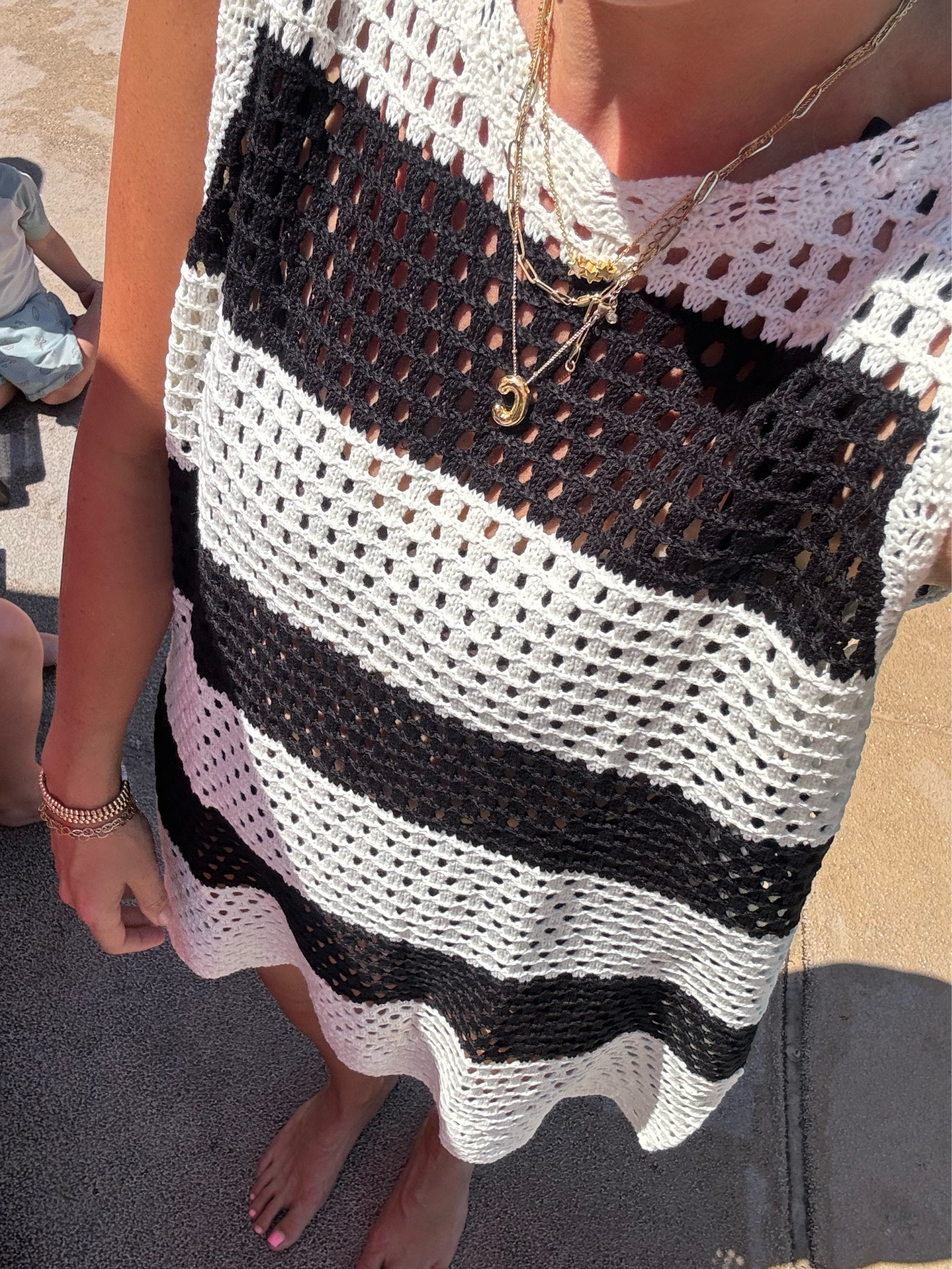 Amazon crochet swim cover up. Size M

#LTKFindsUnder50 #LTKStyleTip #LTKSaleAlert