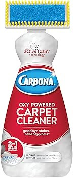 Carbona Carpet Cleaner with Brush | Oxy-Powered Foam for Spot Stain Removal | 13.5 Fl Oz | Amazon (US)