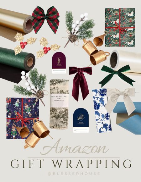 Amazon gift, wrapping supplies, embellishments, gift, wrap, embellishments, gift, wrapping, wrapping paper, Christmas, wrapping, neutral, wrapping paper, vintage, craft paper



#LTKhome #LTKHoliday #LTKSeasonal