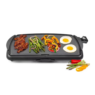KitchenSmith 22.83" Electric Griddle Black | Target