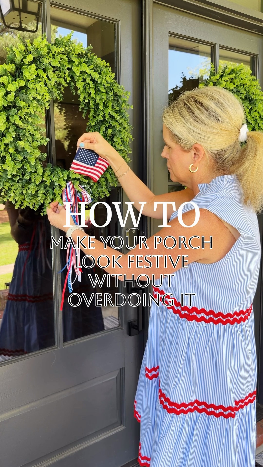 A few simple red, white & blue touches were all this porch needed ❤️🤍💙

I didn’t change everything…just layered in a few affordable patriotic finds from Amazon and Walmart with my everyday porch decor and I love how it turned out. 

Easy, festive, cozy, and budget friendly. 

Linking all my favorite porch decor finds!

#ltkhome #patrioticdecor #frontporchinspo #summerdecor #amazonfinds #walmartfinds #porchdecor #americanastyle #budgetfriendlydecor #outdoorliv

#LTKSeasonal #LTKHome #LTKdayinmylife