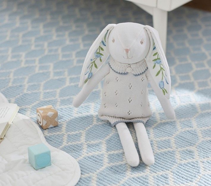 AERIN Knit Bunny Plush | Pottery Barn Kids
