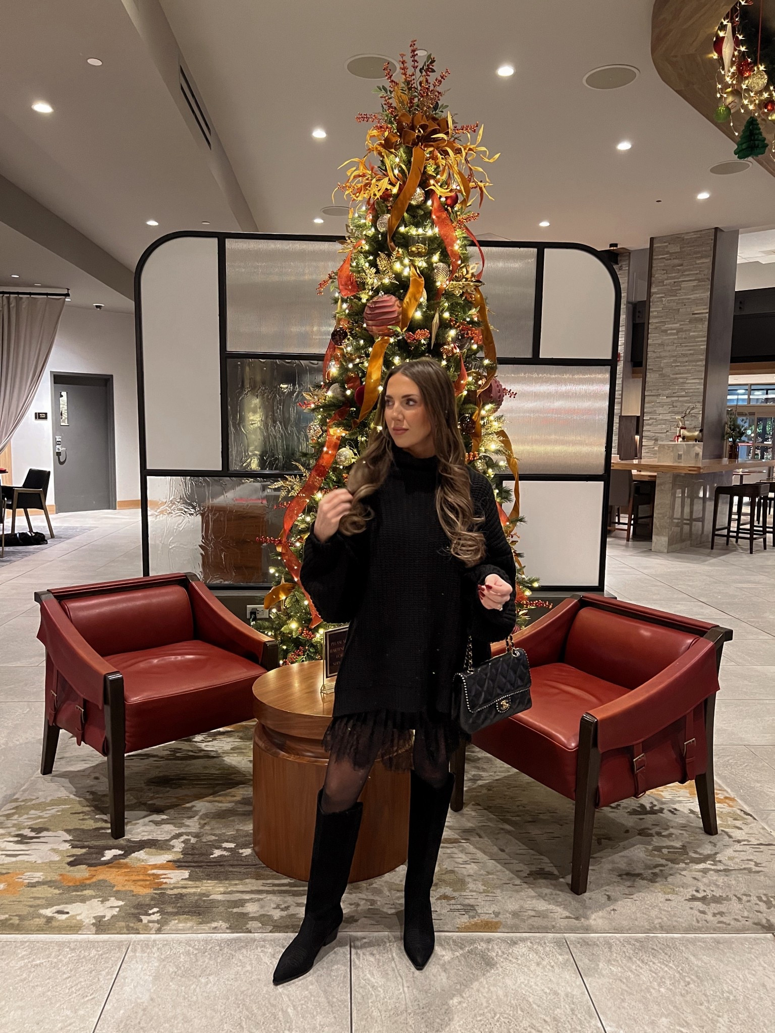 Easy layered holiday outfit

#LTKootd #LTKHoliday