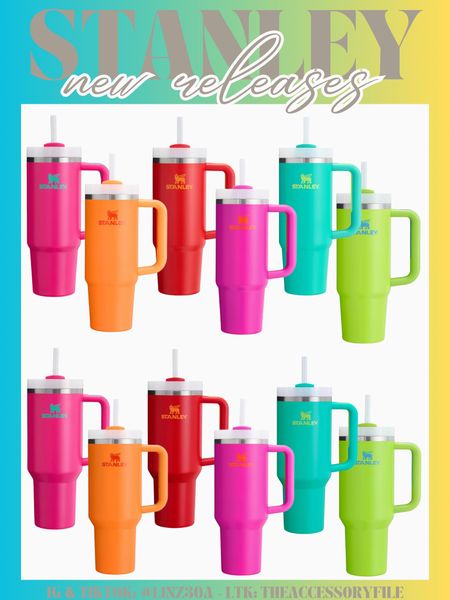 New Stanley colors!!!

Stanley tumbler, Stanley quencher, travel cup, insulated cup, thermal cup, gifts for her 

#LTKFindsUnder50 #LTKSeasonal #LTKTravel