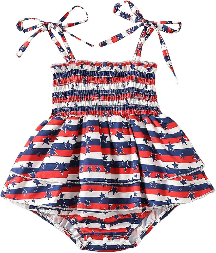 Baby Girl Outfit 4th Of July  | Amazon (US)