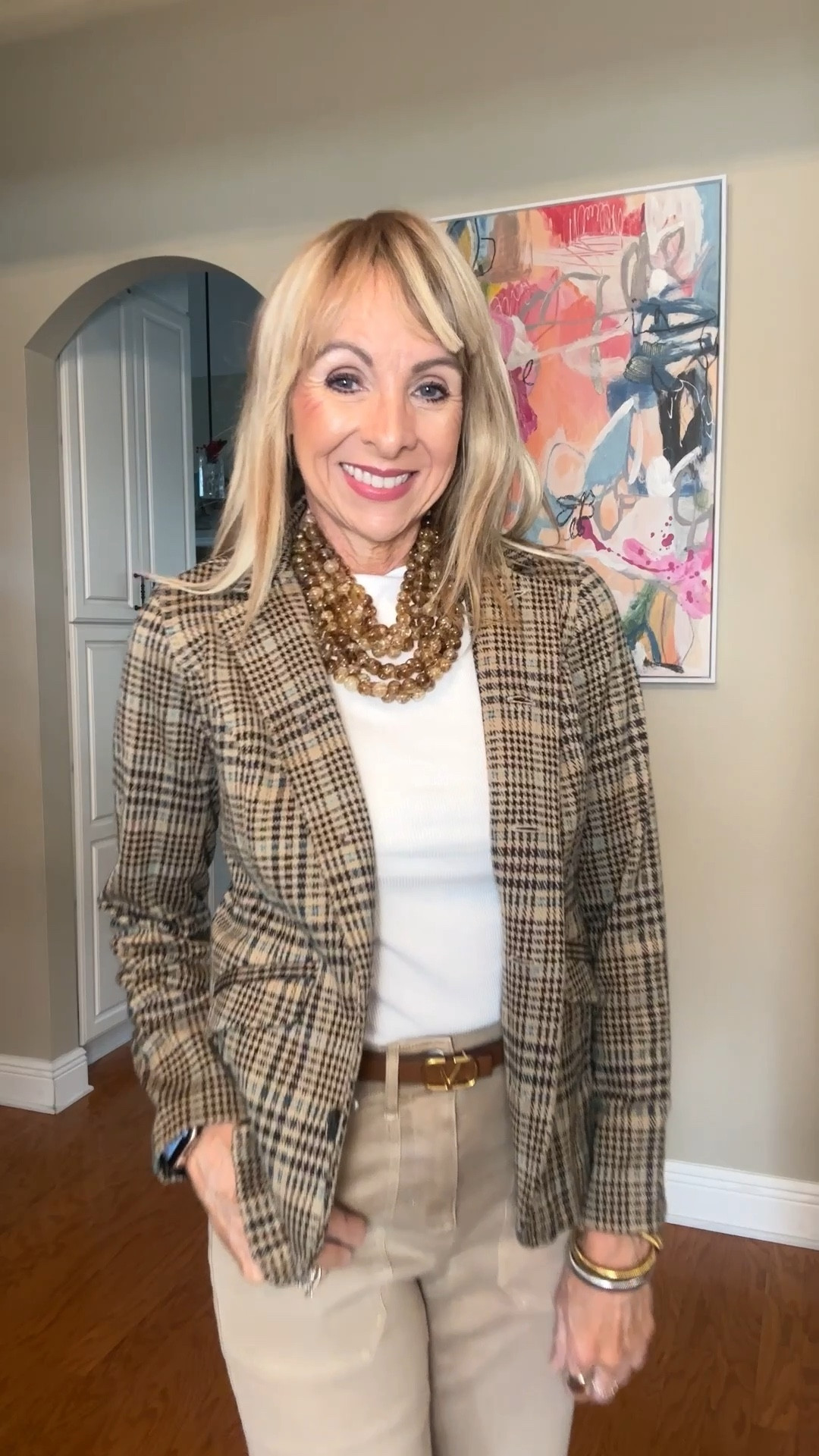 This blazer is on sale and there’s an additional discount. It’s a steal. I love how it fits. I’m wearing an XSP. I’m short waisted. 

#LTKSaleAlert #LTKFindsUnder100 #LTKOver40