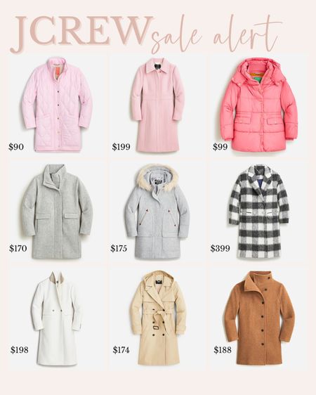 JCrew jackets & coats are currently on sale! Use code SHOPFAST

#LTKFind #LTKsalealert #LTKSeasonal