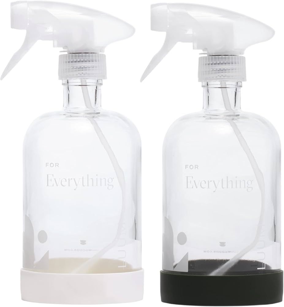 LUUM Glass Spray Bottles | Premium Sprayer & Silicone Sleeve | Cleaning Solutions, Essential Oils... | Amazon (US)