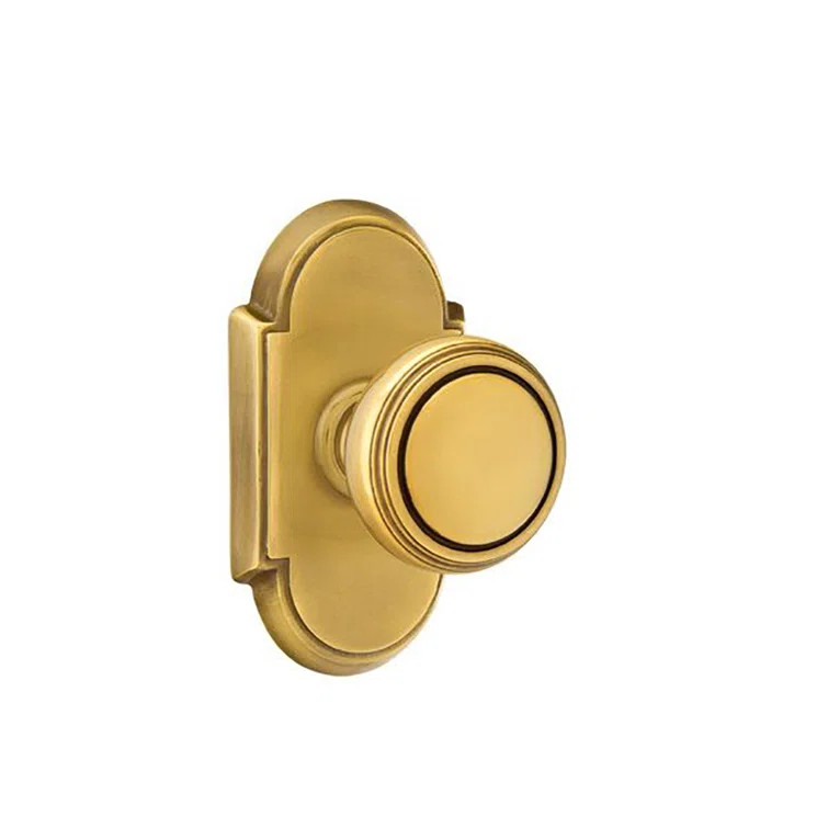 Privacy Norwich Knob with # 8 Rose | Perigold