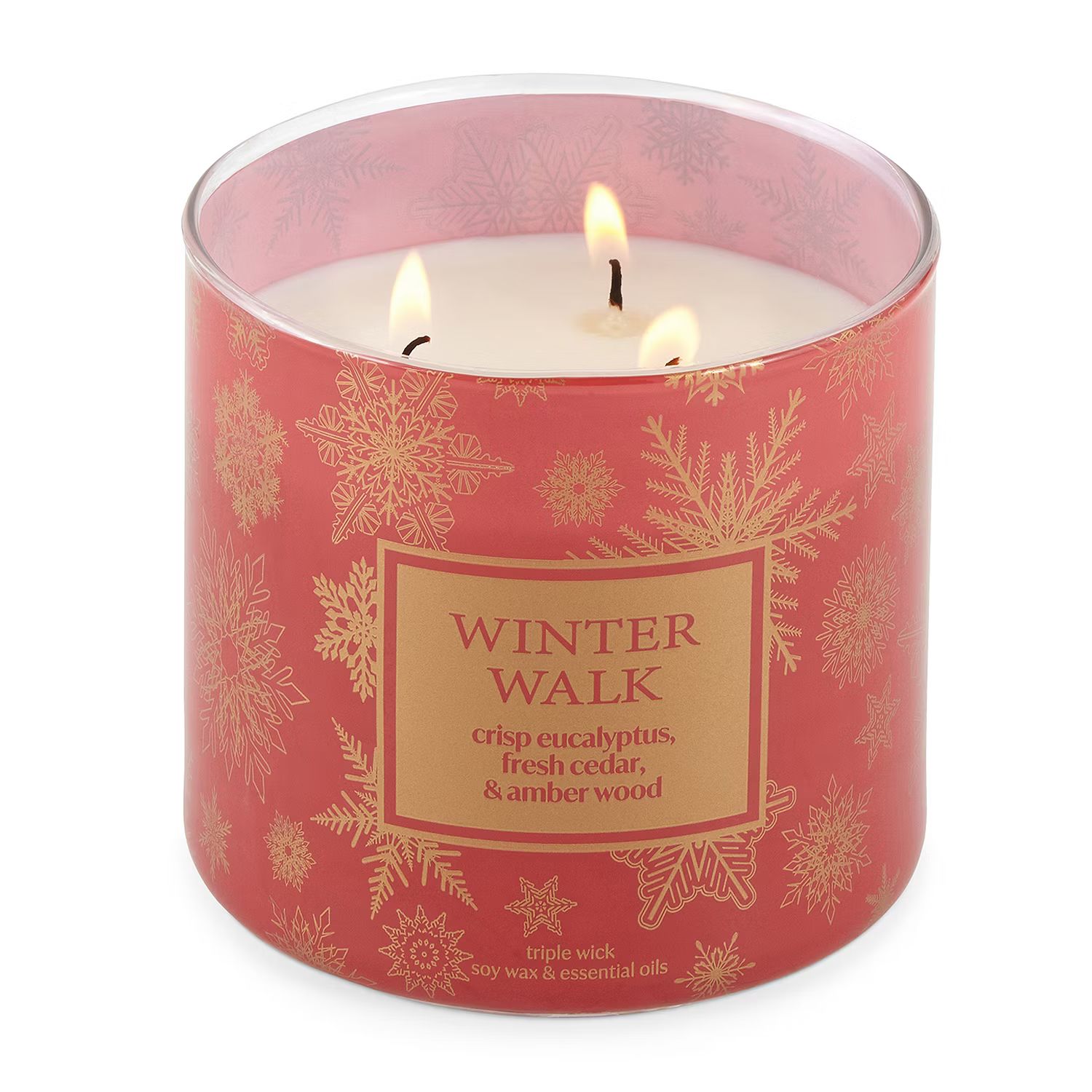 Distant Lands 14 Oz 3 Wick Winter Walk Scented Jar Candle | JCPenney