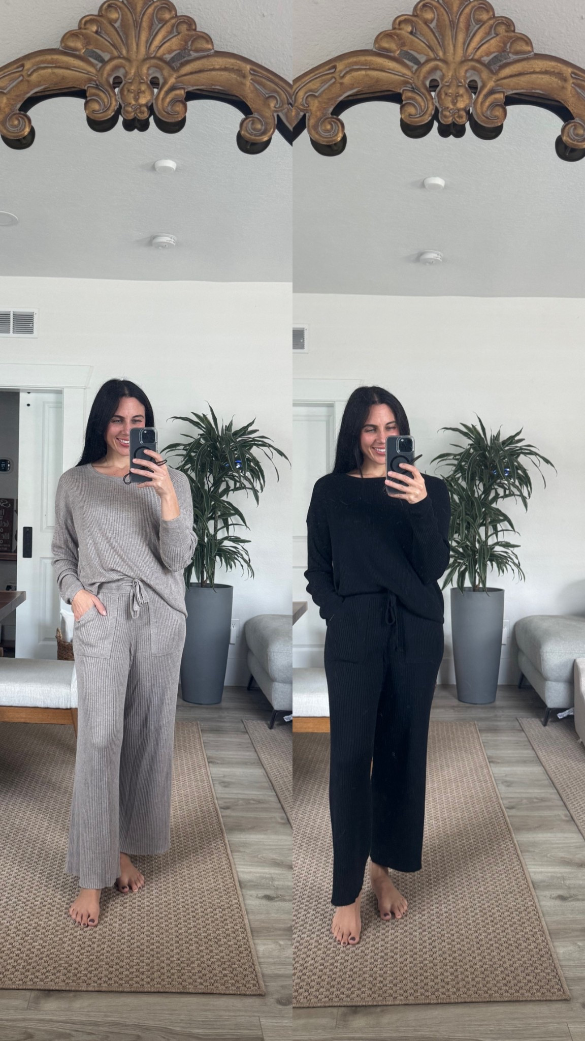 Comfy matching set from Splendid! I’m wearing a small in both pieces. 

#LTKOver40 #LTKFindsUnder100 #LTKSaleAlert