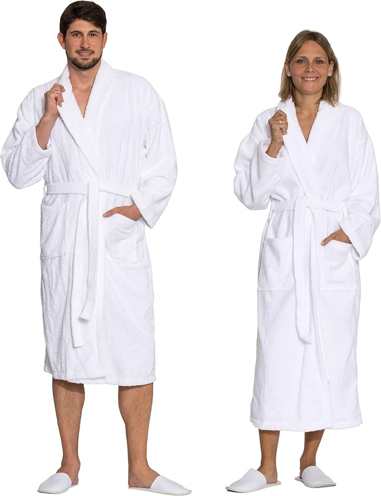 ZOLLNER Bademantel lang - hautfreundlich und super saugstark - für Damen und Herren - Baumwolle ... | Amazon (DE)