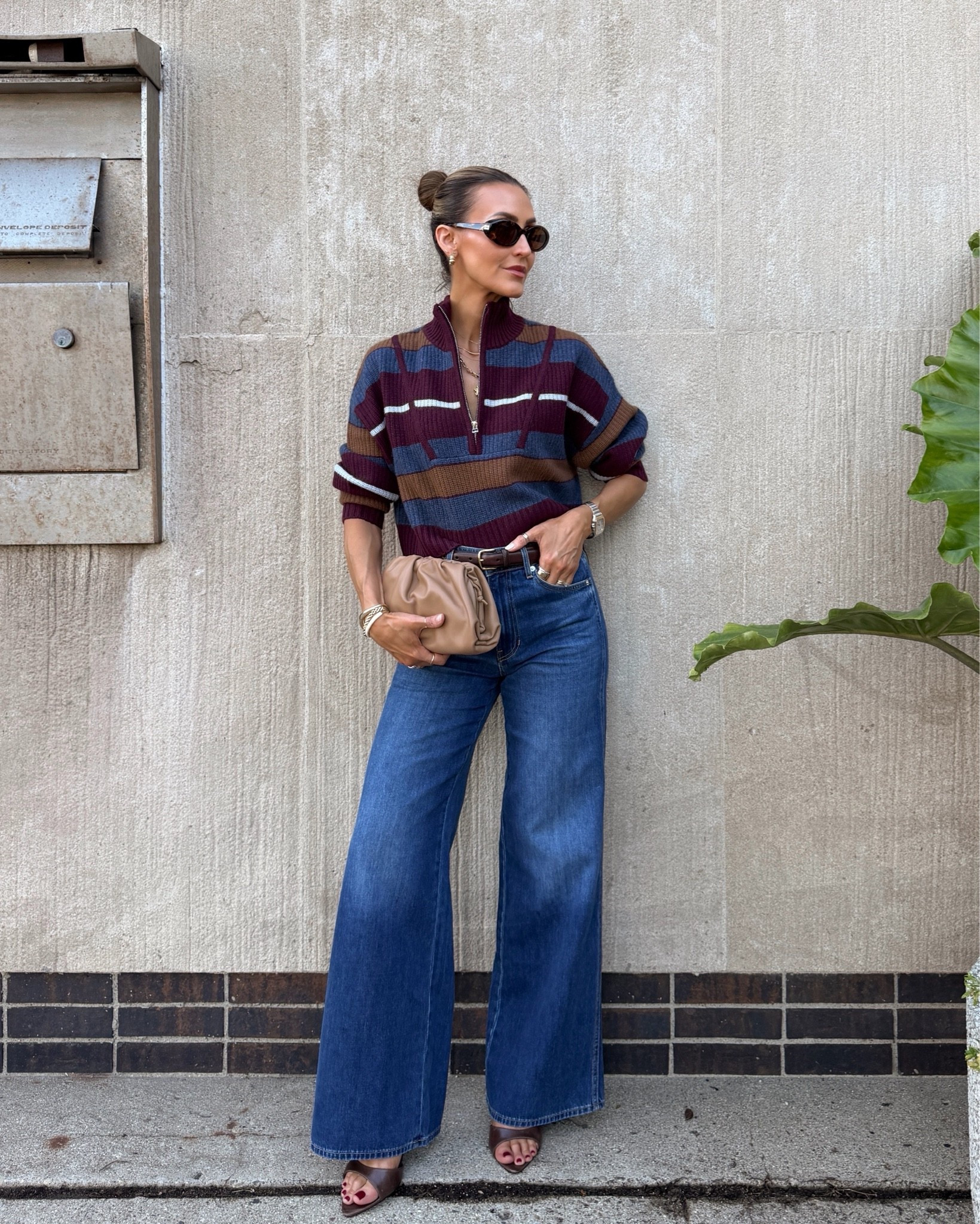 Cropped chunky knit sweater size xs paired with my favorite brand of jeans size 25. Classic fall look that’s so easy to put together, use code FALL for up to 25% off

#LTKgrwm #LTKSeasonal #LTKOver40