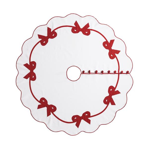 Bow Tree Skirt | Mud Pie