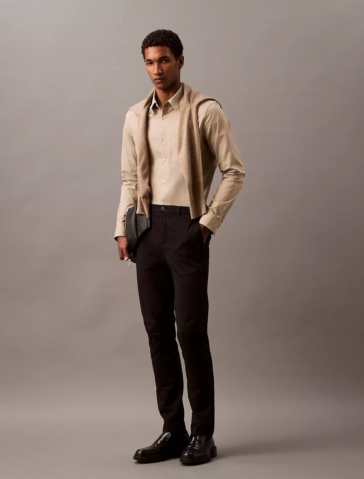 Cotton Flex Trouser | Calvin Klein | Calvin Klein (US)