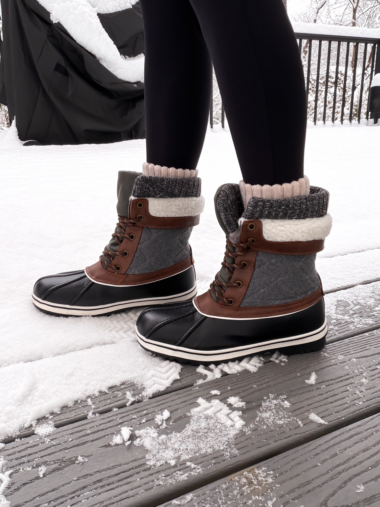 Wearing my true to size in boots even with thick socks 

#LTKFindsUnder50 #LTKGiftGuide #LTKSaleAlert