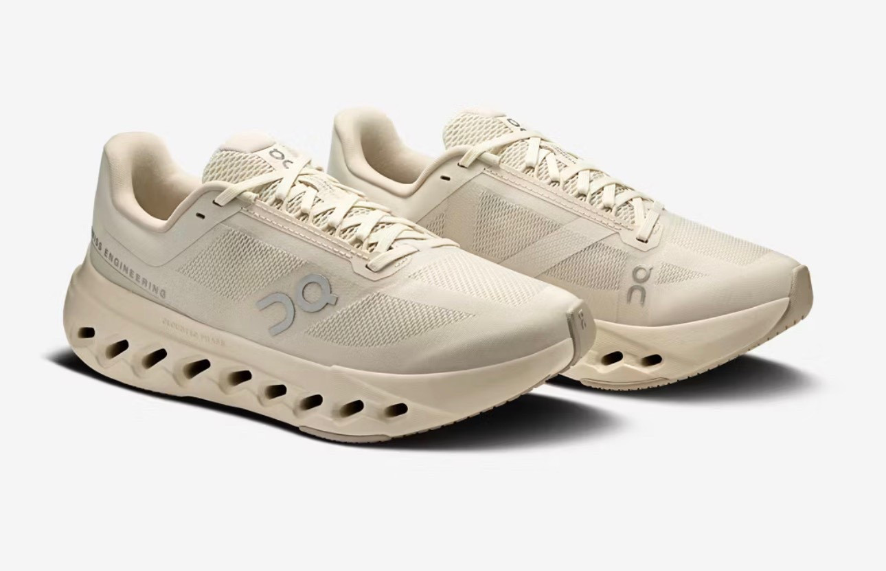 Just got these! 

On Cloudsurfer Next – Women’s 

Optimise your fitness journey with the ON Cloudsurfer Next. Best for running and training alike, these shoes feature a CloudTec Phase midsole structure that creates a seamless heel-to-toe transition and cushions your movements. The pronounced forefoot rocker helps you push off with power, while the lightweight and breathable construction provides a seamless fit, letting you surf through your day in style. Whether you're hitting the pavement or the gym, the ON Cloudsurfer Next keeps you at the top of your game.

#LTKmomlife #LTKootd #LTKActive