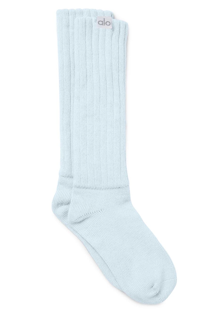 Women's Scrunch Socks in Powder Blue, Size: S/M (5-7.5) | Alo YogaÅ½ | Alo Yoga