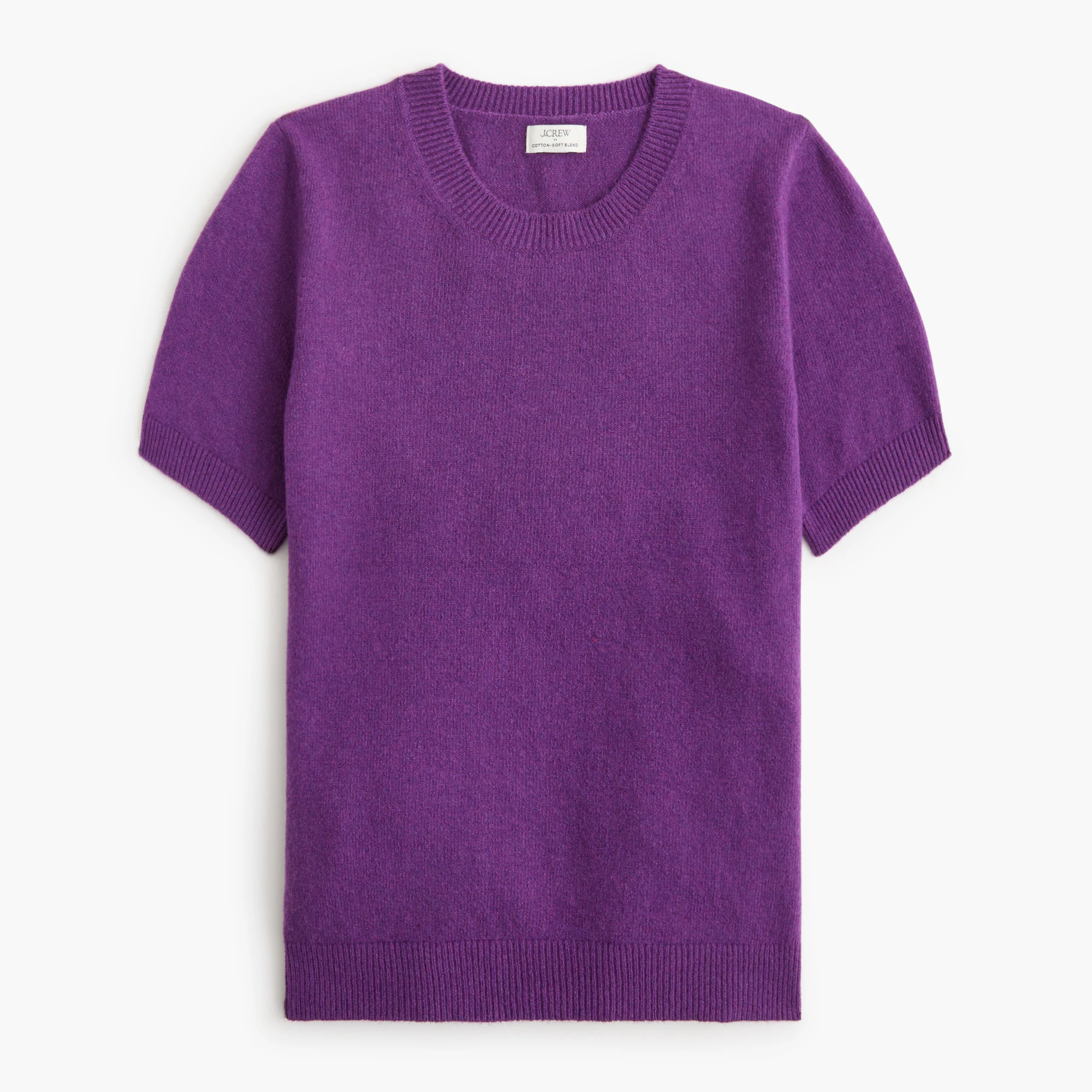 Short-sleeve sweater in cotton-soft blend | J.Crew Factory