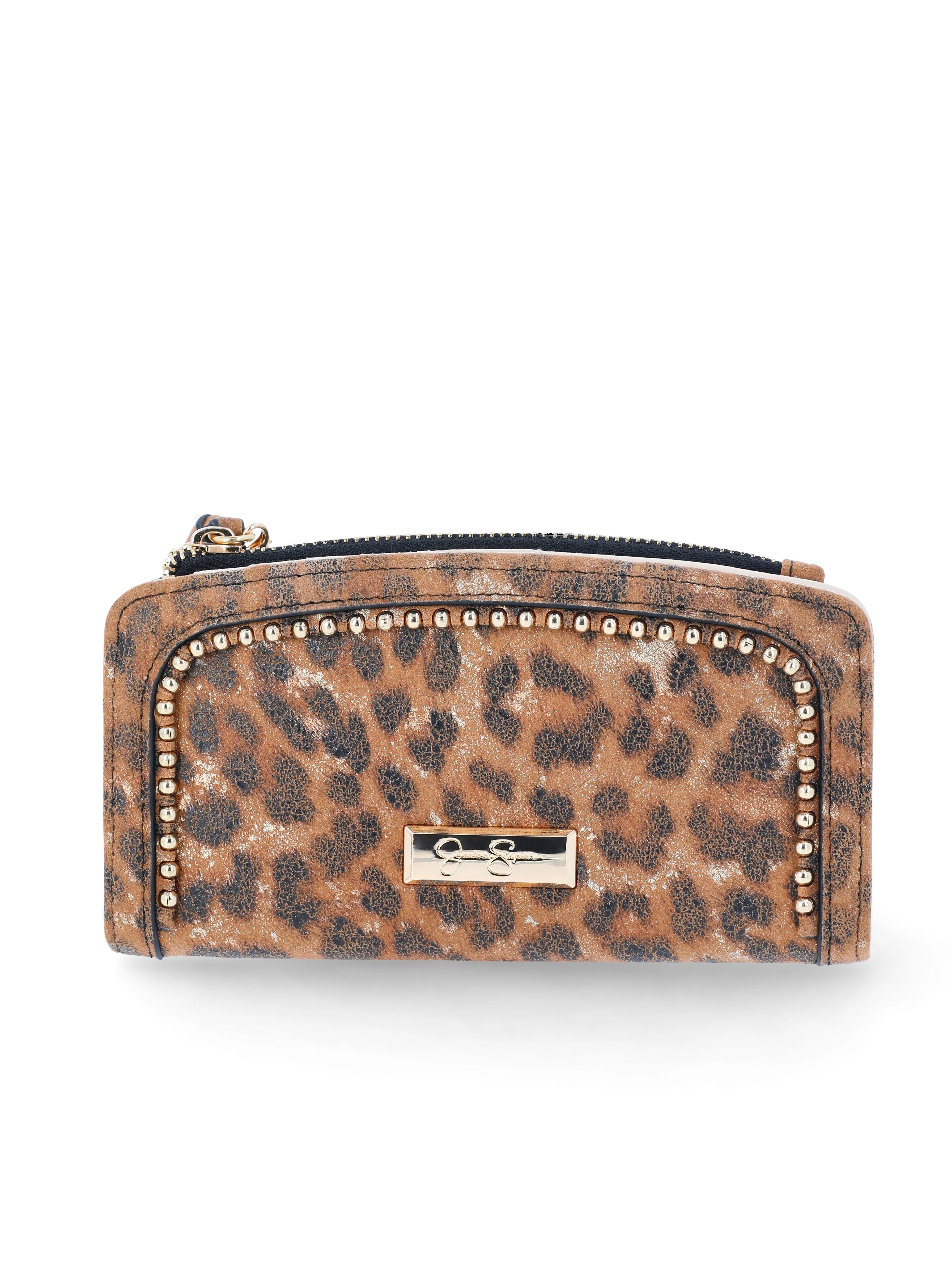 Jessica Simpson Women's Roxie Wallet, Leopard | Walmart (US)