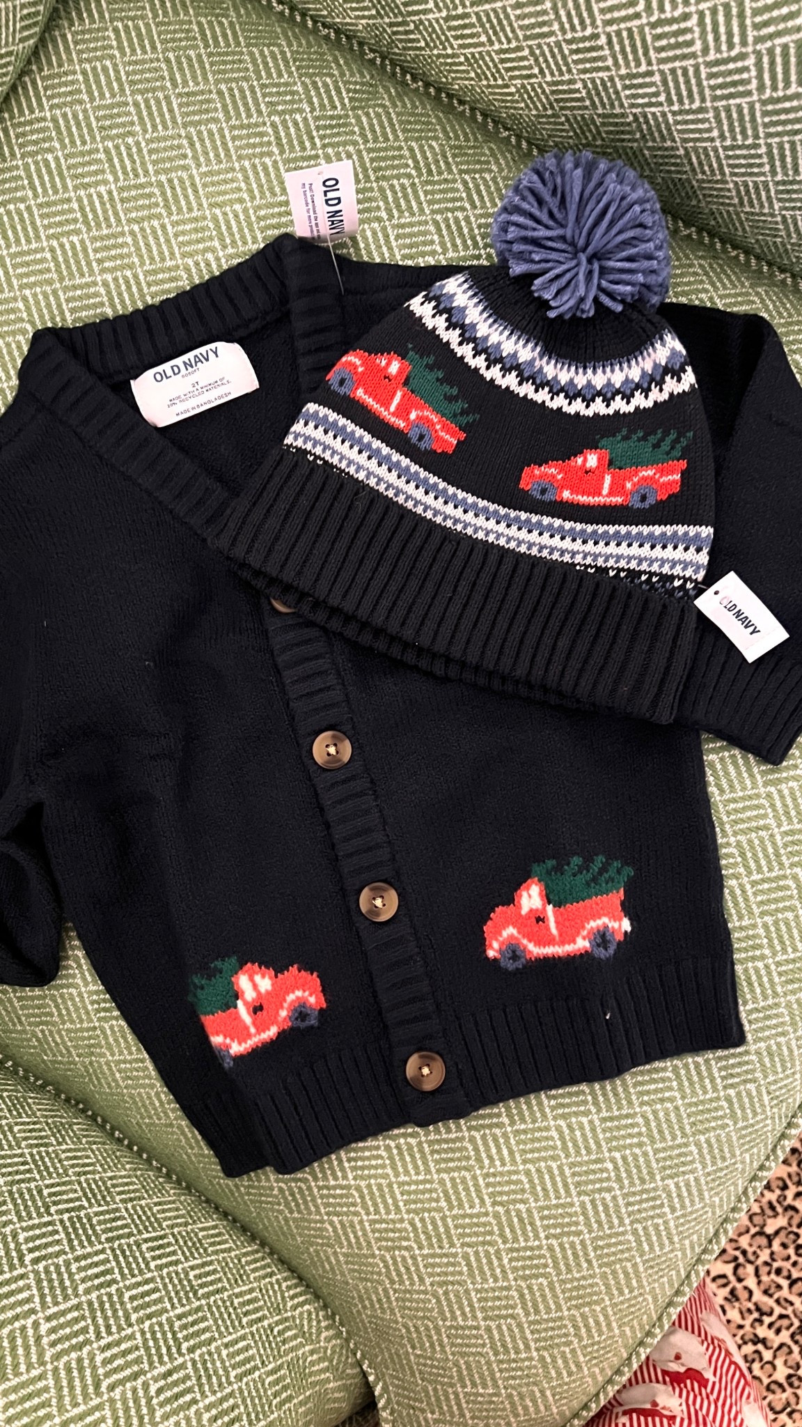 The cutest little boys sweater and hat! Boutique style without the high price — adorable and affordable! It’s navy, not black, not sure why I can’t get a great photo  

#LTKFamily #LTKHoliday #LTKBaby