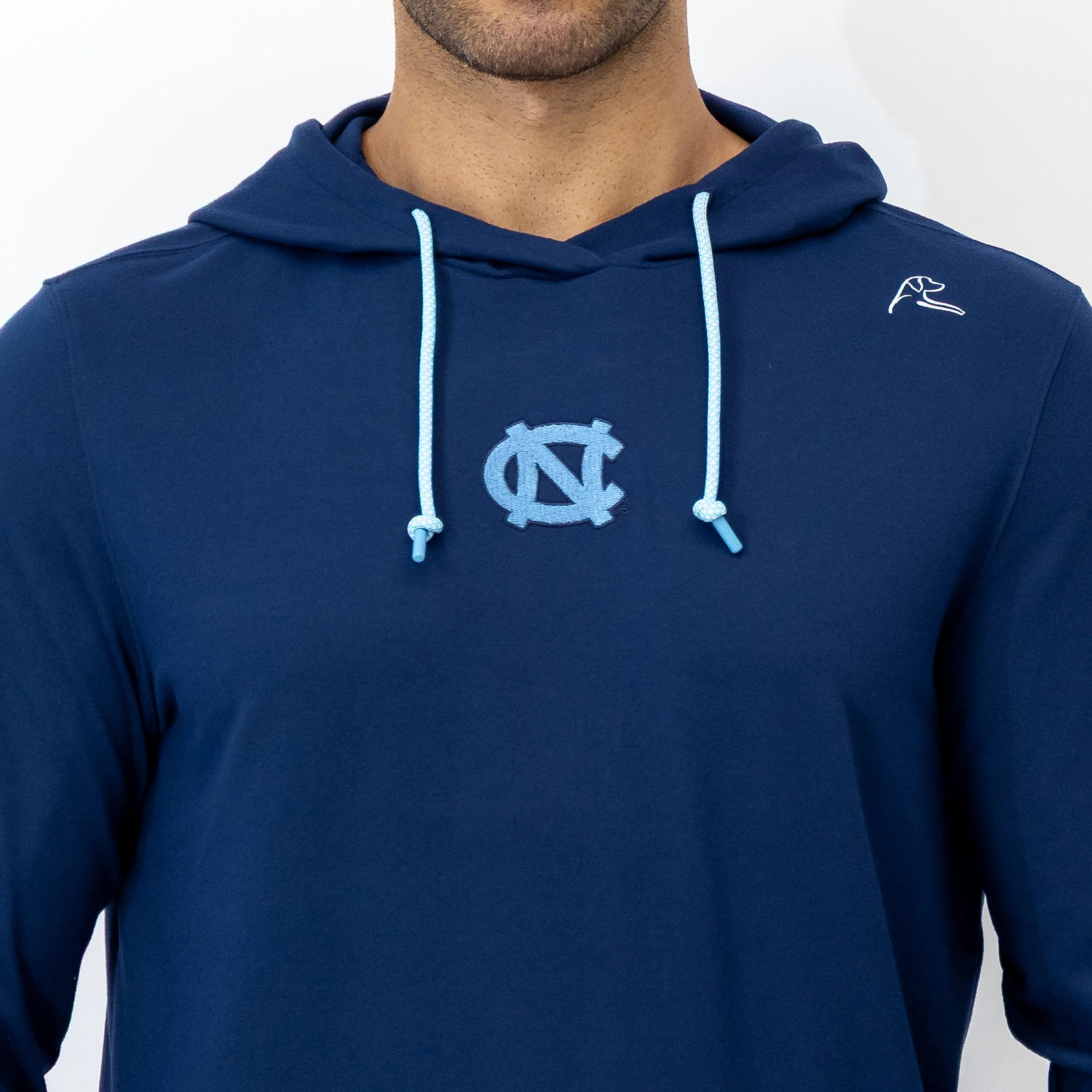 Hesi Collegiate Hoodie - Admiral Navy - UNC - 1 | Rhoback | RHOBACK