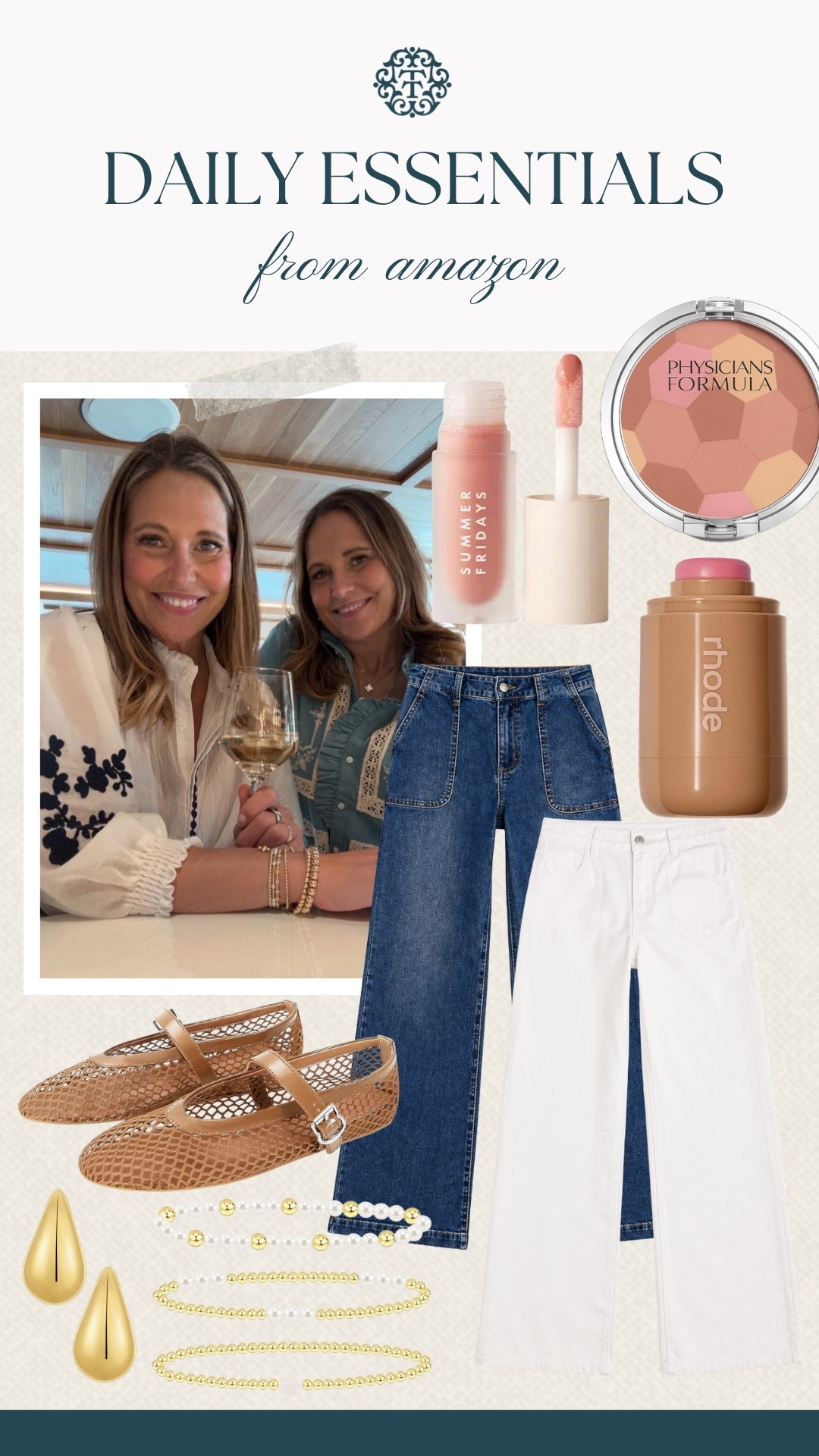 These denim and beauty essentials are pieces we use all the time! These are simple items you can add to your routine! All of these are from Amazon making them affordable too!

#LTKSeasonal #LTKMidsize #LTKOver40