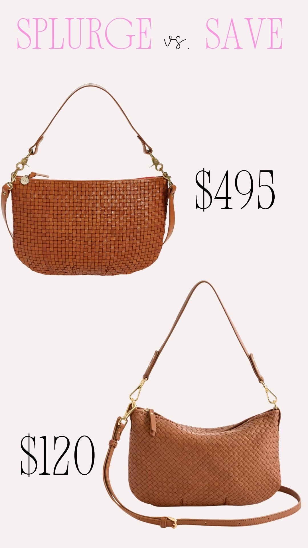 This quince bag is a great affordable option that’s similar to Clare V! The quince bag is incredible 