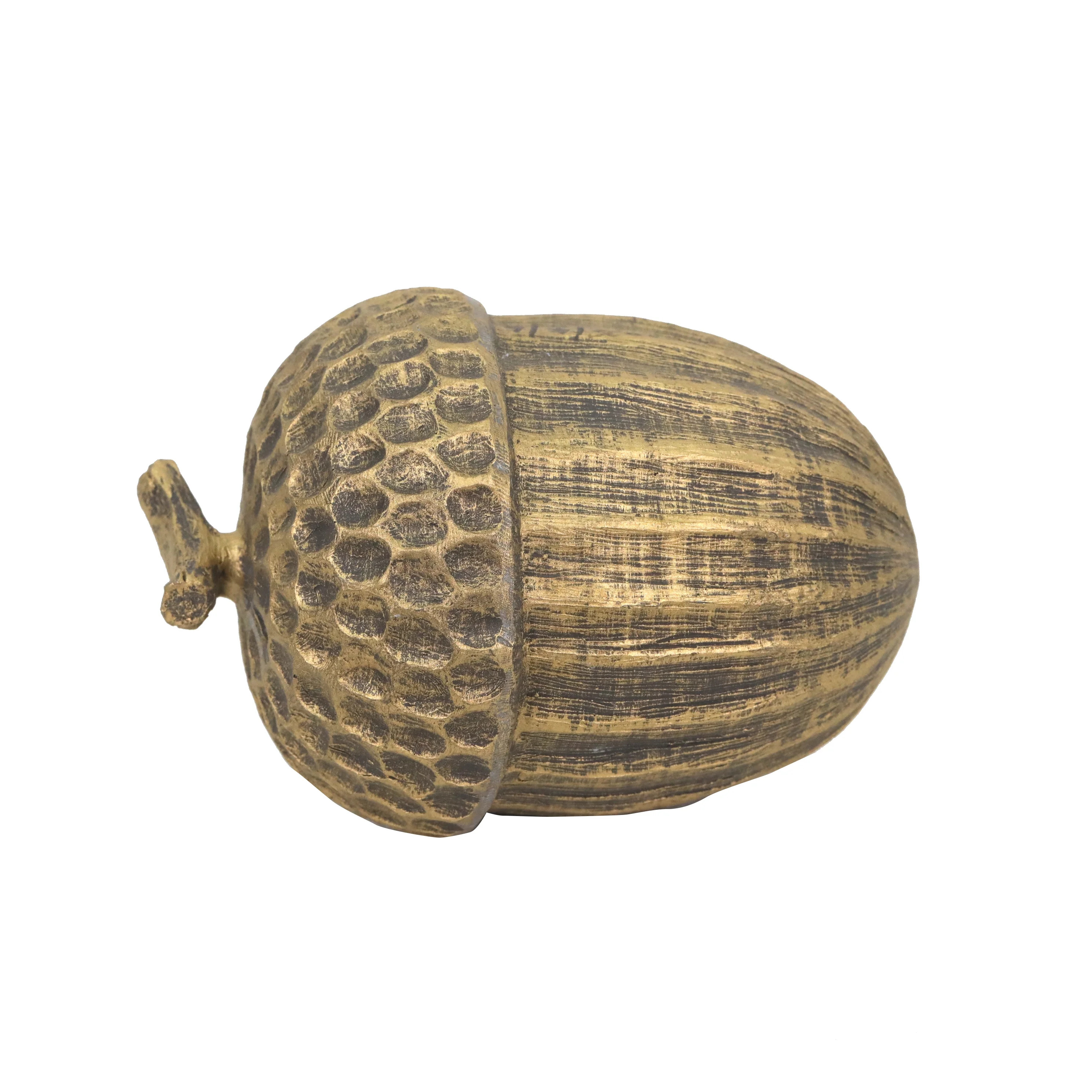 6" Gold Distressed Tabletop Acorn by Ashland® - Fall Home Decor | Walmart (US)