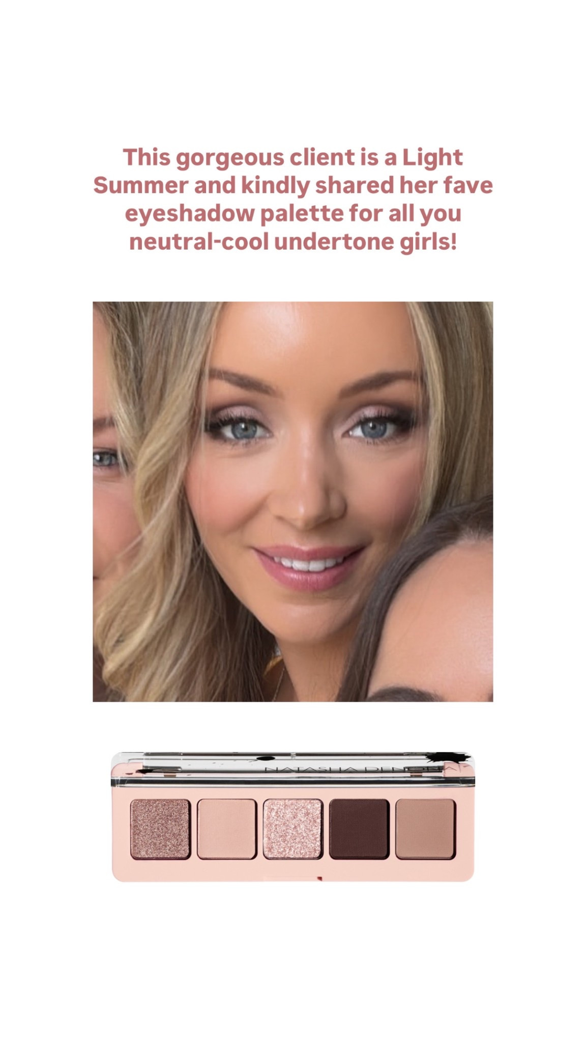 A gorgeous neutral-cool eyeshadow palette for all the Light Summers (and any other neutral-cool seasons) 🩵

#LTKaustralia #LTKbeauty