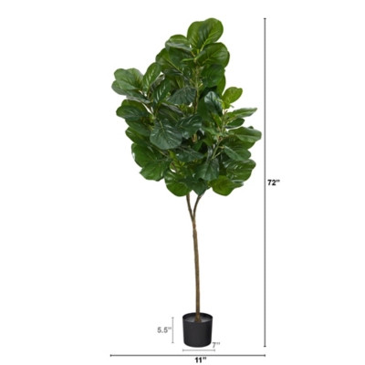 6’ Fiddle Leaf Fig Artificial Tree | Ashley Homestore