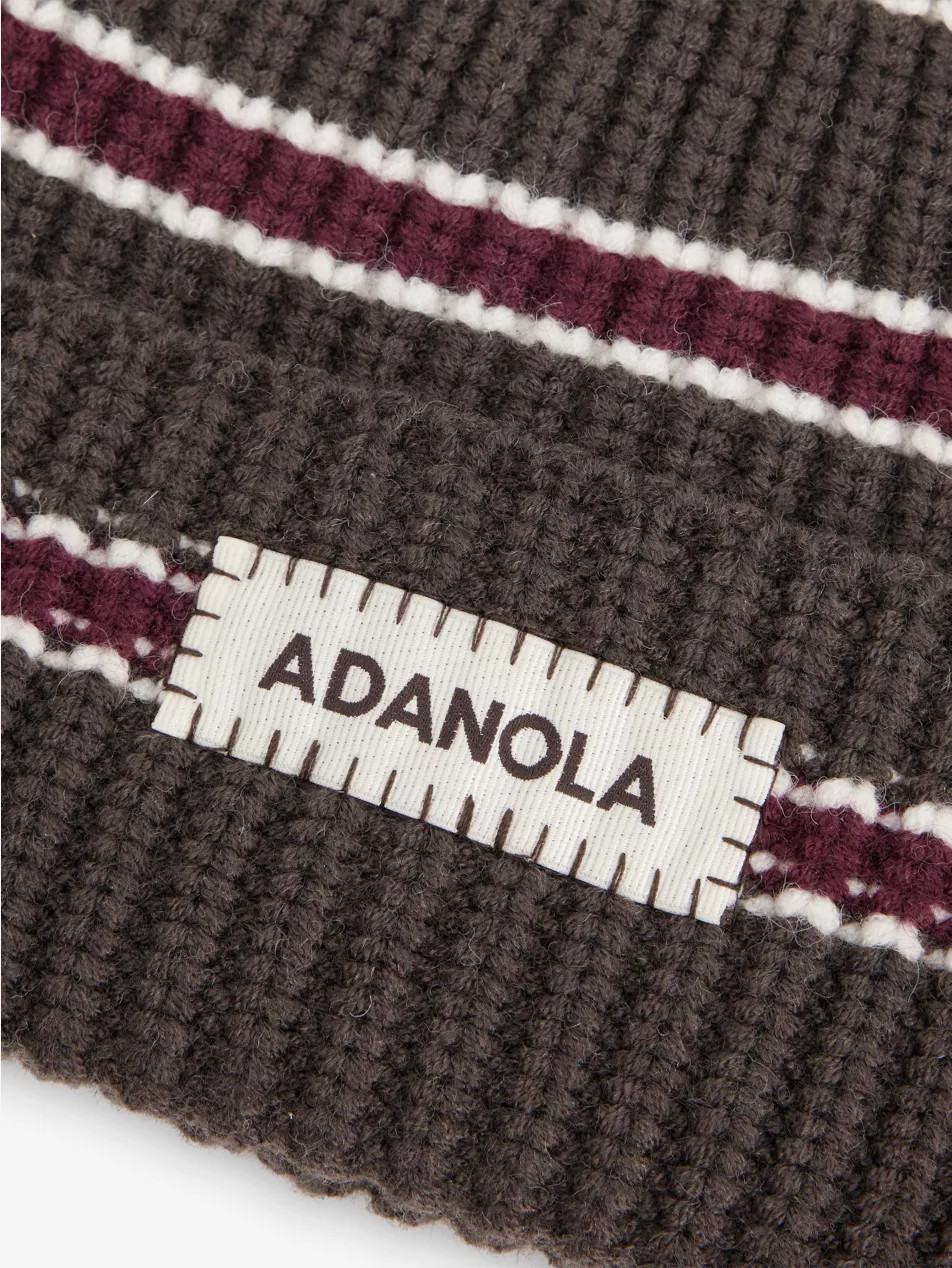 Stripe Knitted Beanie | Selfridges
