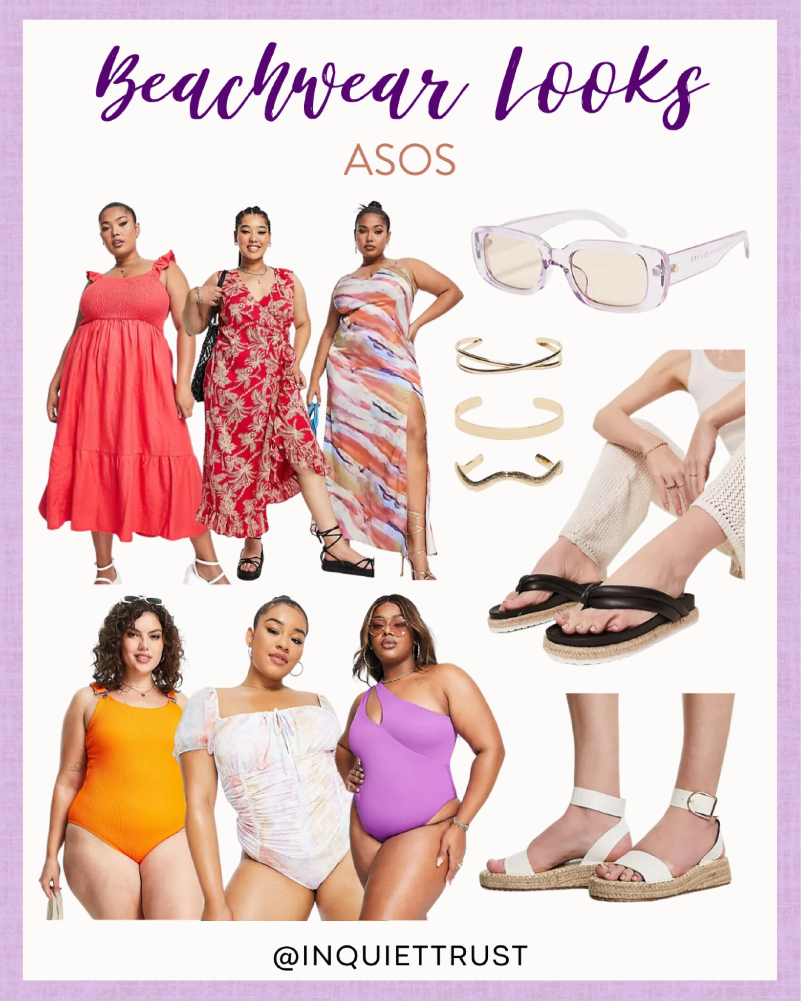 Chic swimwear, dresses, accessories, and footwear for your next beach trip!

#plussize #fashionfinds #resortwear #summeroutfit

#LTKFind #LTKunder100 #LTKswim