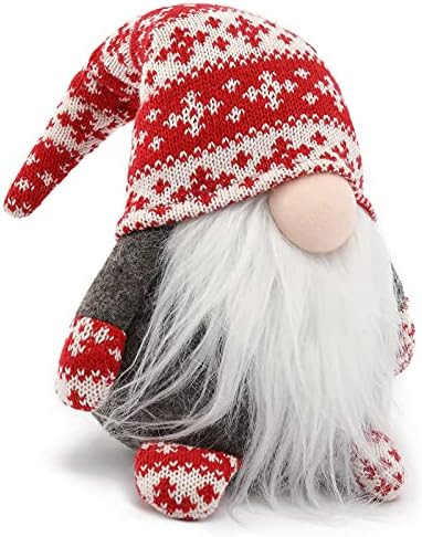 BOPIPA ​​​​​​​Gnome Christmas Decorations Swedish Tomte Stuffed Gnomes Plush Orname... | Amazon (US)