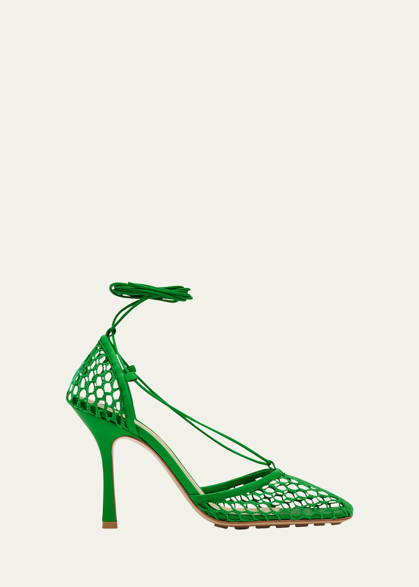 Bottega Veneta Mesh Stretch Sandals | Bergdorf Goodman