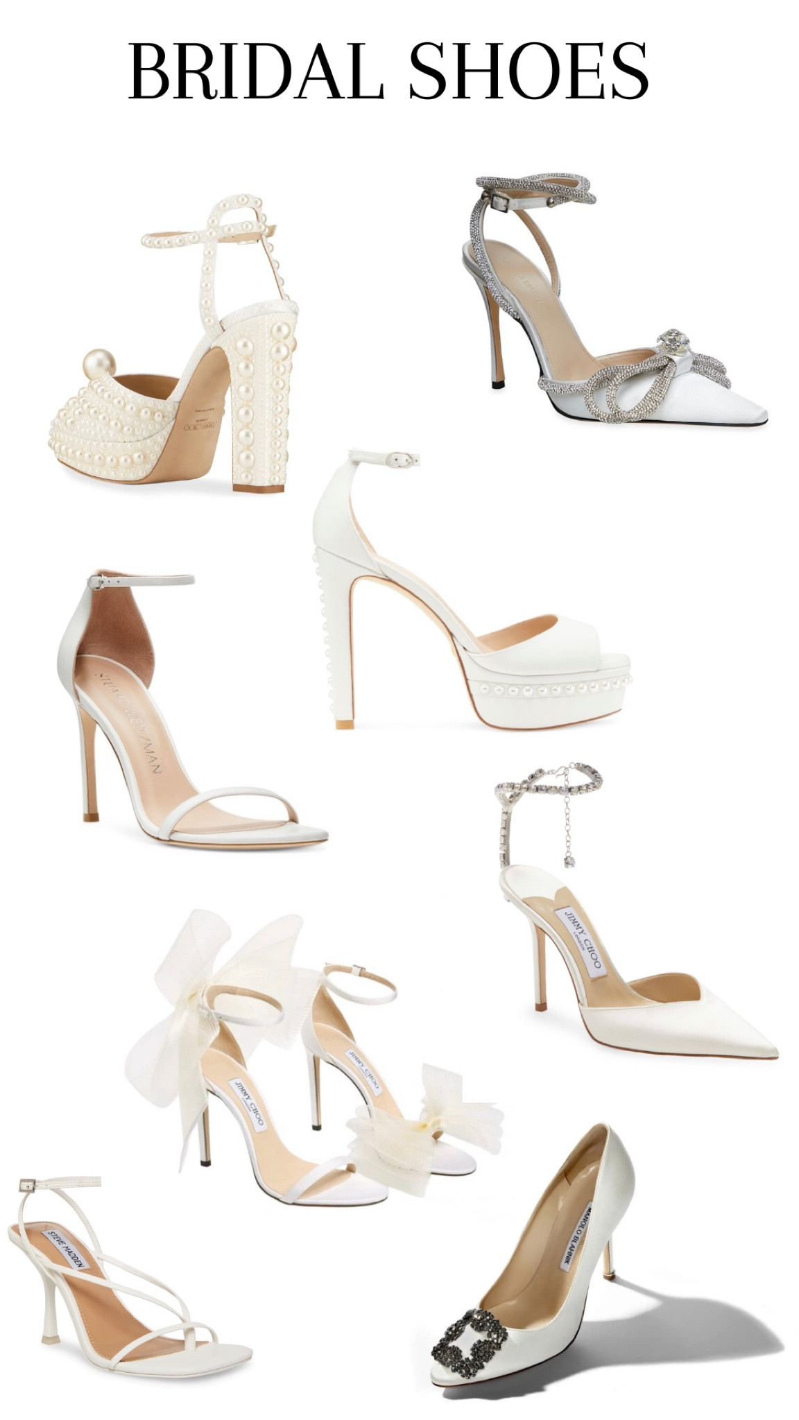 For all the brides or girlies looking for a perfect white heel  

#LTKwedding #LTKshoecrush