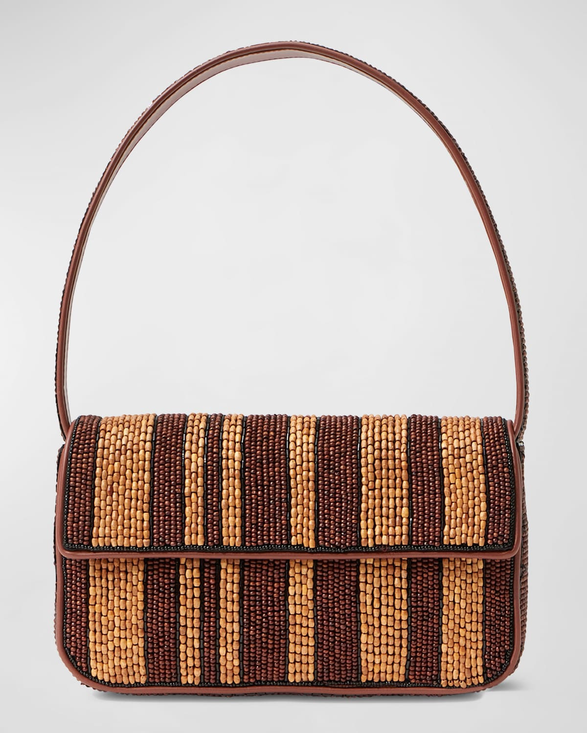 Tommy Wood Beaded Shoulder Bag | Neiman Marcus