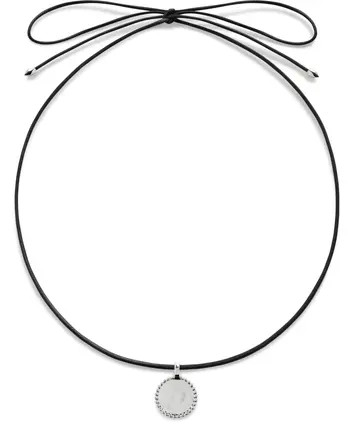 Monica Vinader Deia Pendant Cord Necklace | Nordstrom | Nordstrom