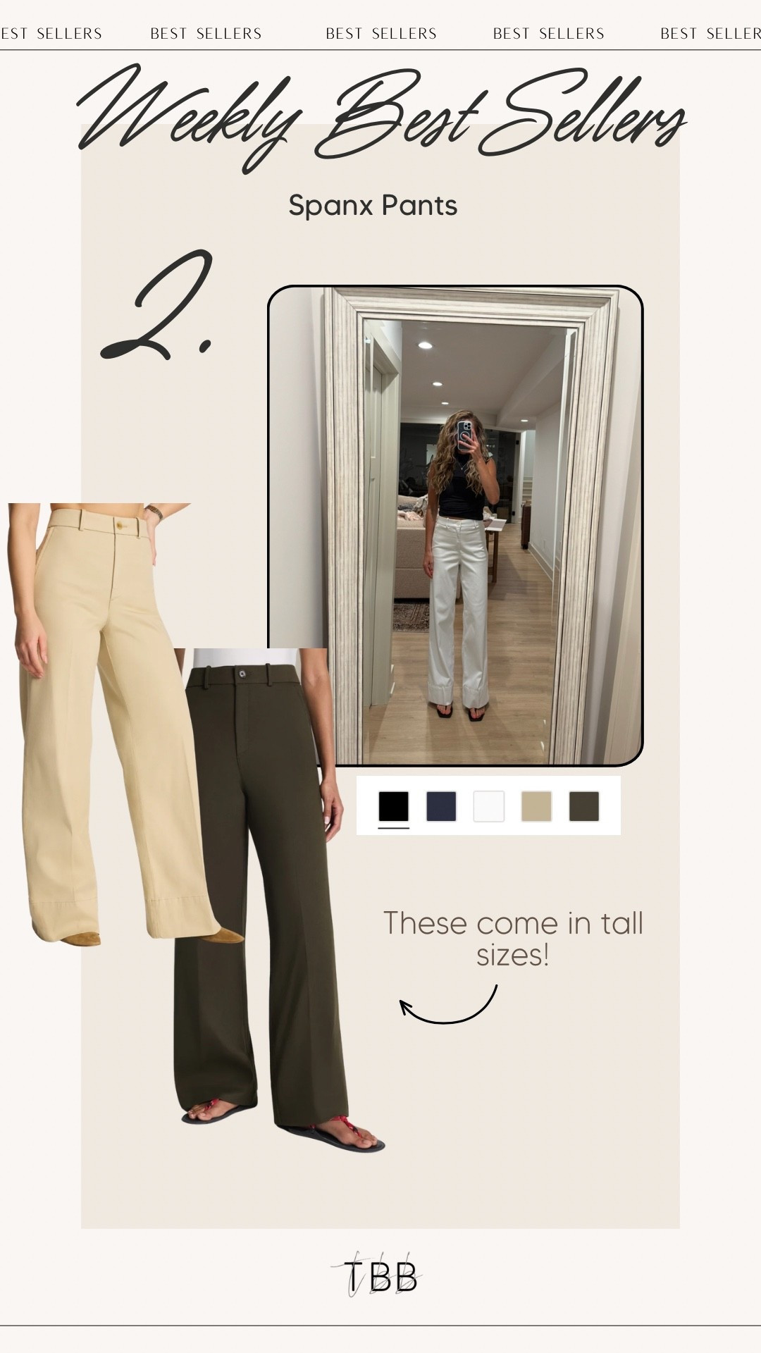 These Spanx pants are perfect for teacher & the office! They’re super comfortable, easy to dress up or down, and come in tall sizes 🙌🏼

#LTKootd #LTKTall #LTKgrwm