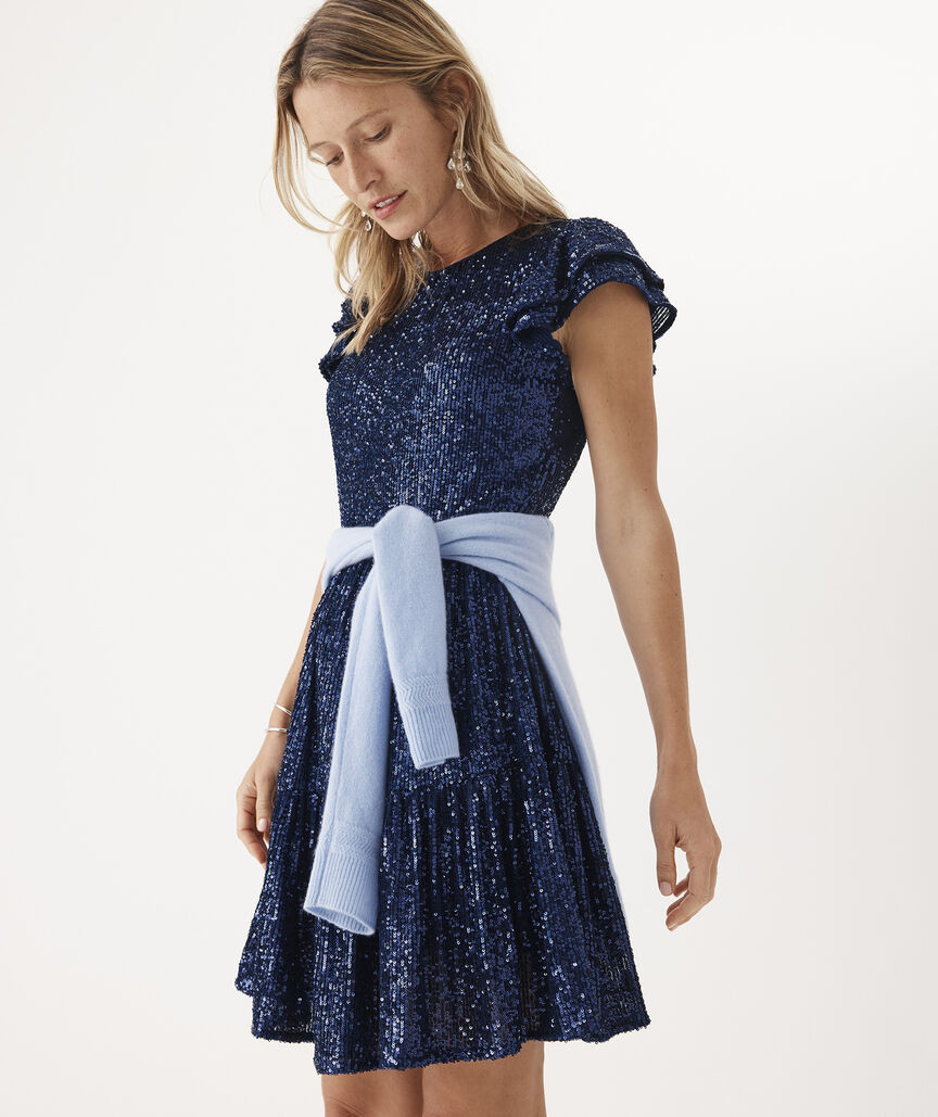Annabella Sequin Dress | vineyard vines