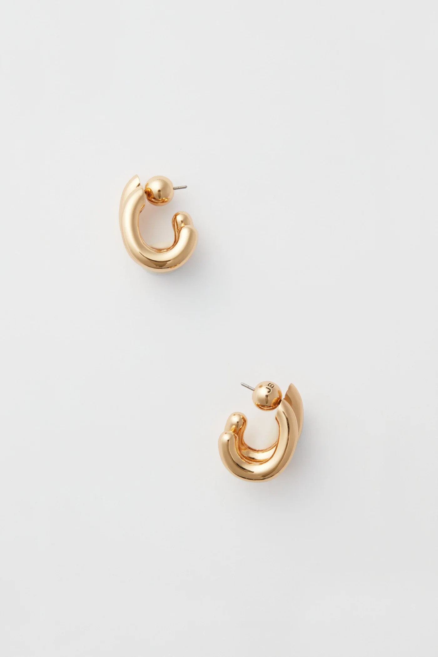 High Polish Gold Florence Earrings | Tuckernuck (US)