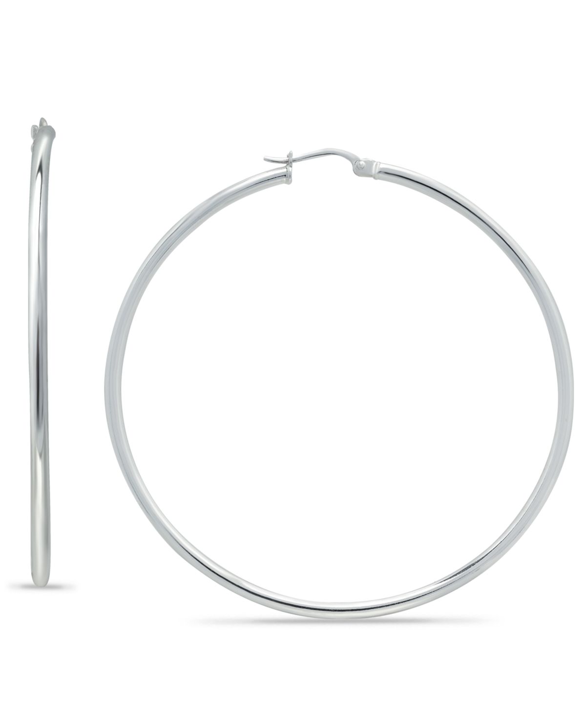 Giani Bernini Large Sterling Silver Hoop Earrings, 1.75 | Macys (US)