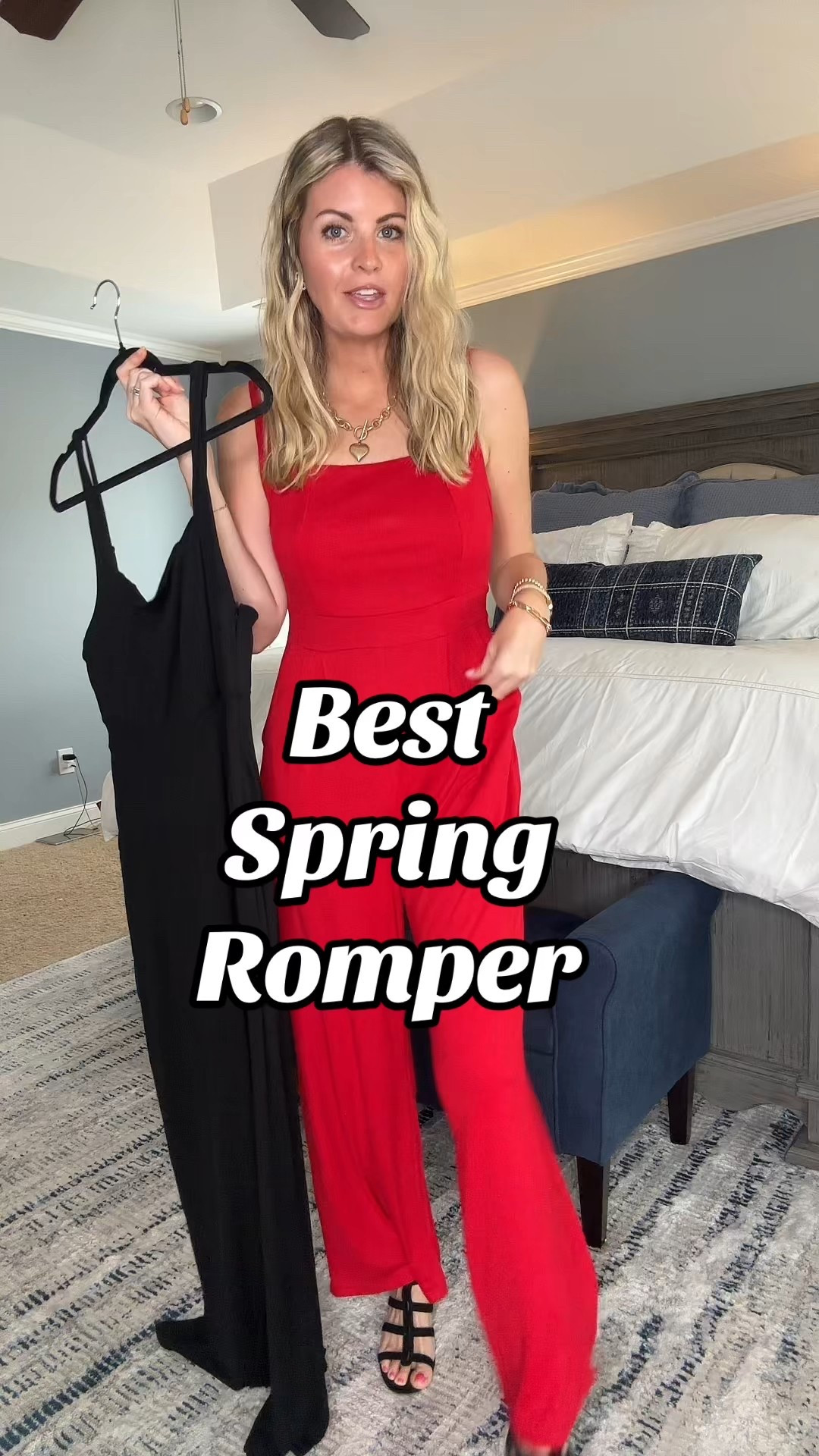 Perfect Romper for Spring! True to size! 

#LTKSeasonal #LTKSaleAlert #LTKSpringSale