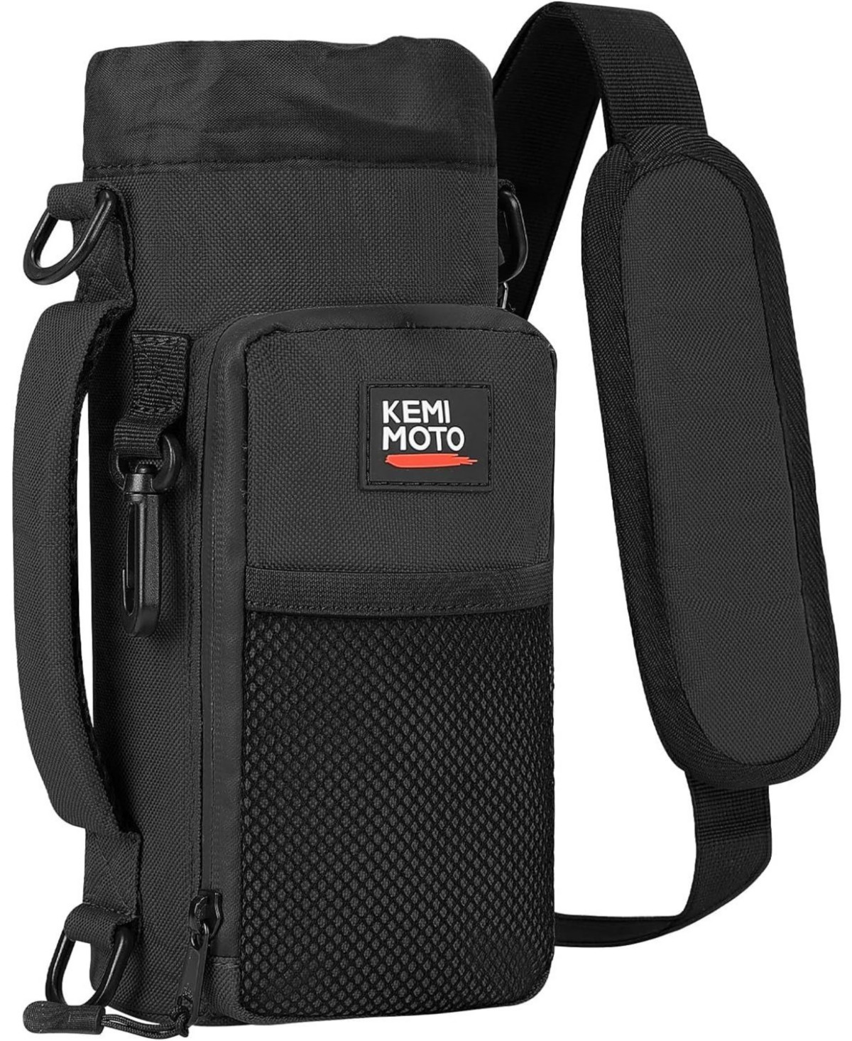 Kemimoto Water Bottle Holder Bag, Water Bottle Carrier with Adjustable Shoulder Strap, Water Bottle Pouch Holder for Hiking, Camping, Fishing, Compati | Macy's