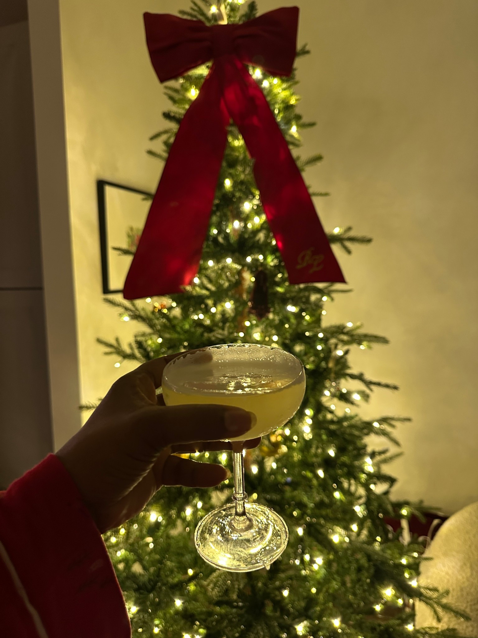 Pisco sour on Christmas Eve 

#LTKHoliday #LTKdayinmylife