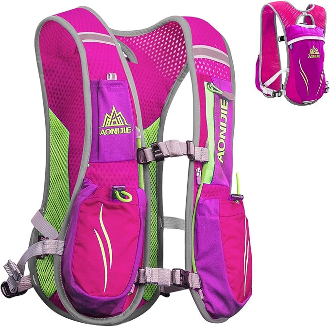 Hydration Running Vest Backpack Pack 5L 5.5L for Women and Men Jogging Trail Race Marathon Cyclin... | Amazon (US)
