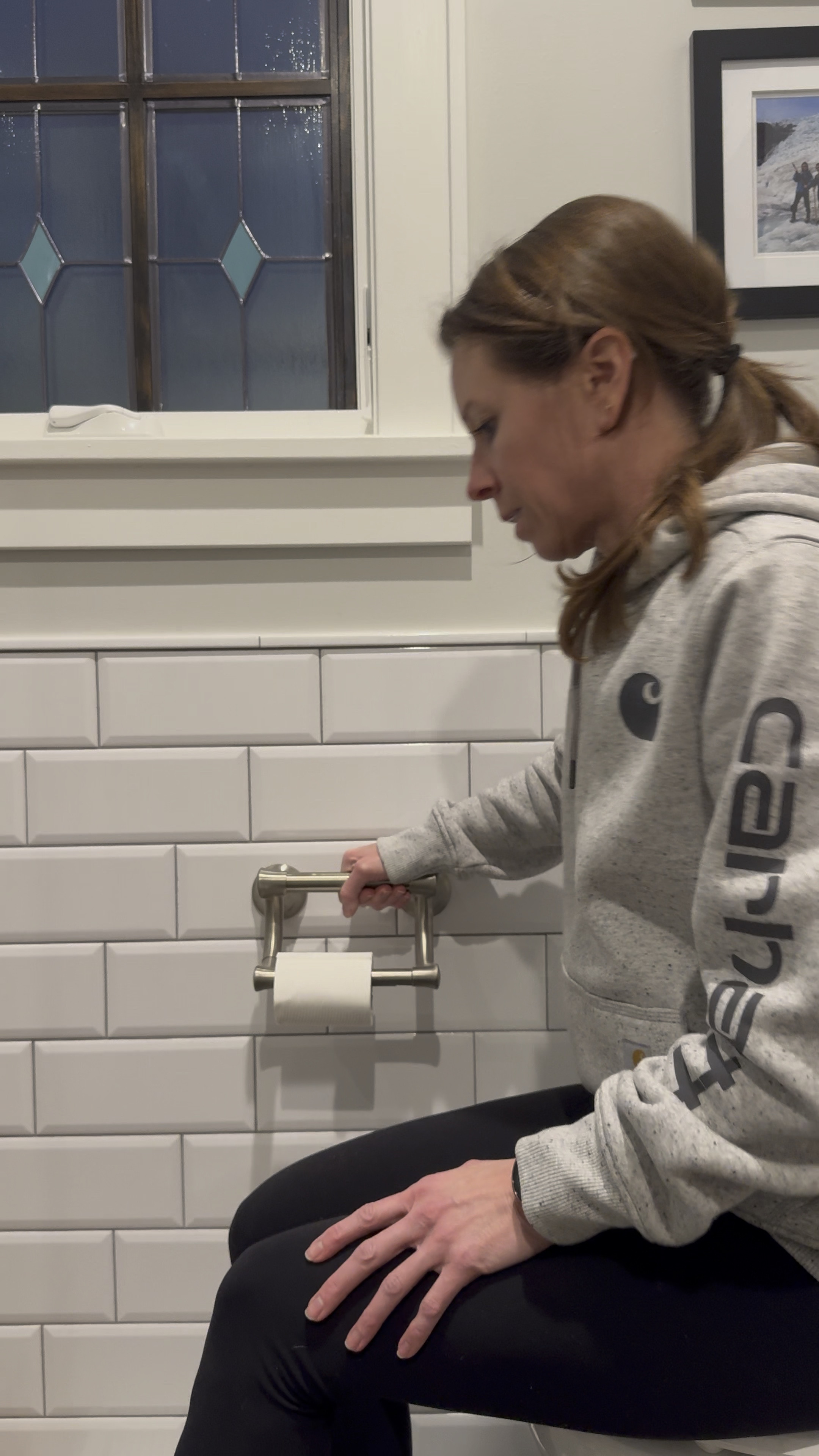 The toilet paper holder you didn’t know you needed!  This genius assist bar doubles as a sleek support bar, giving you that extra oomph when you need it most—perfect for sprained ankles or everyday ease. 🚽 Shop stylish grab bars in finishes to match your space here! 
#BathroomAccessories #ToiletPaper

#LTKFindsUnder100 #LTKHome