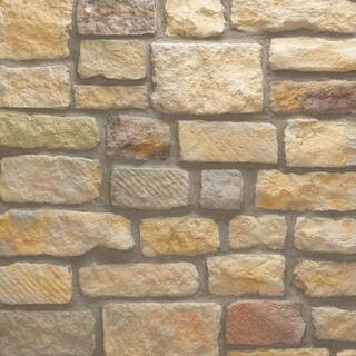 Veneerstone Austin Stone Mendocino Flats 10 sq. ft. Handy Pack Manufactured Stone-97405 - The Hom... | The Home Depot