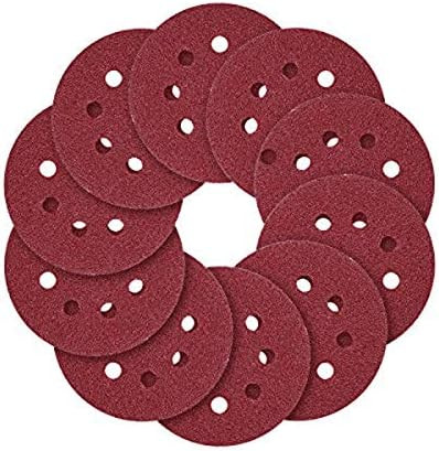 5-Inch 8-Hole Hook and Loop Sanding Discs 70PCS, 40/80/120/240/320/600/800 Assorted Grits Sandpap... | Amazon (US)